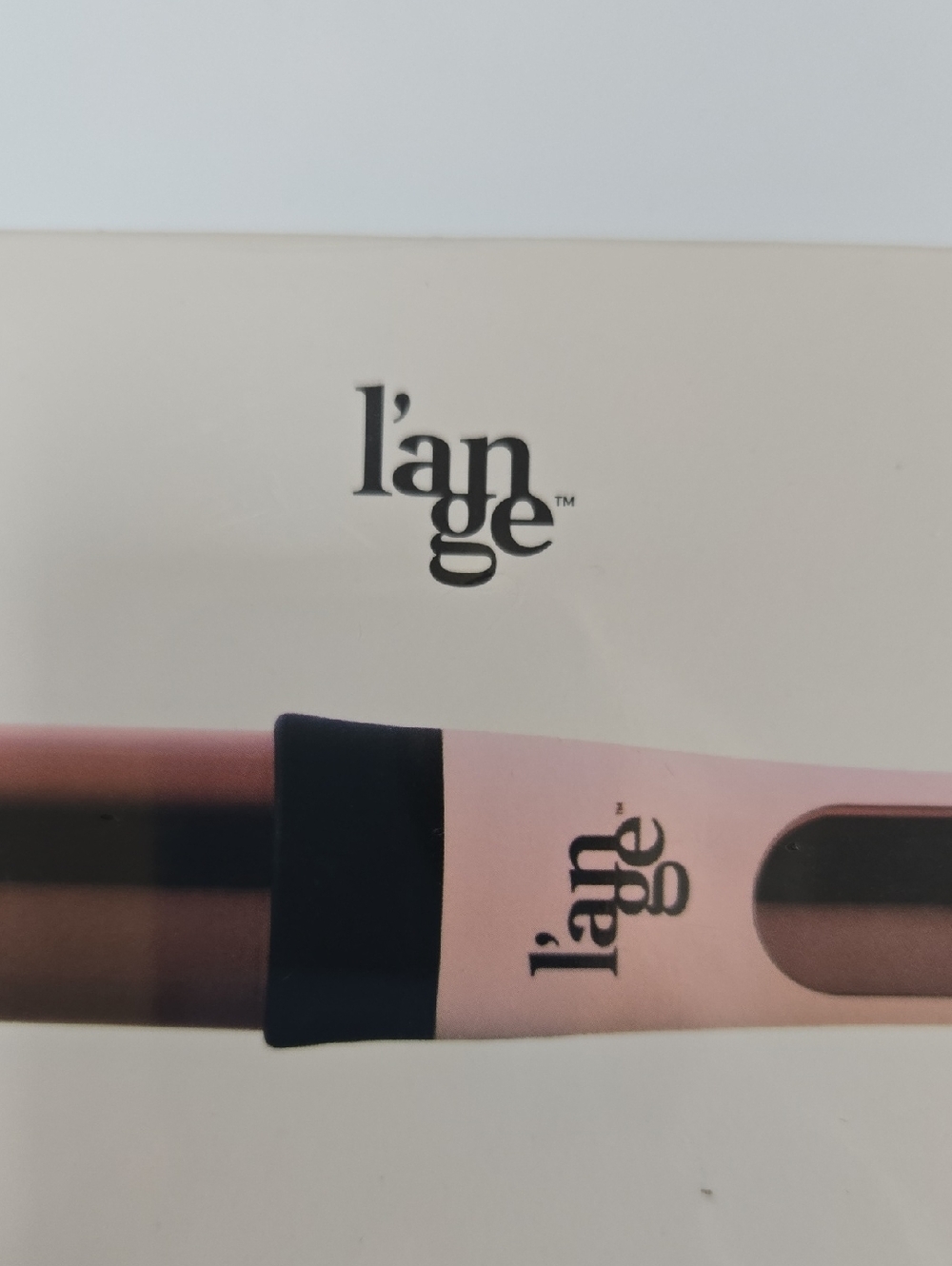 Lange Pink and Black Titanium Curling Wand